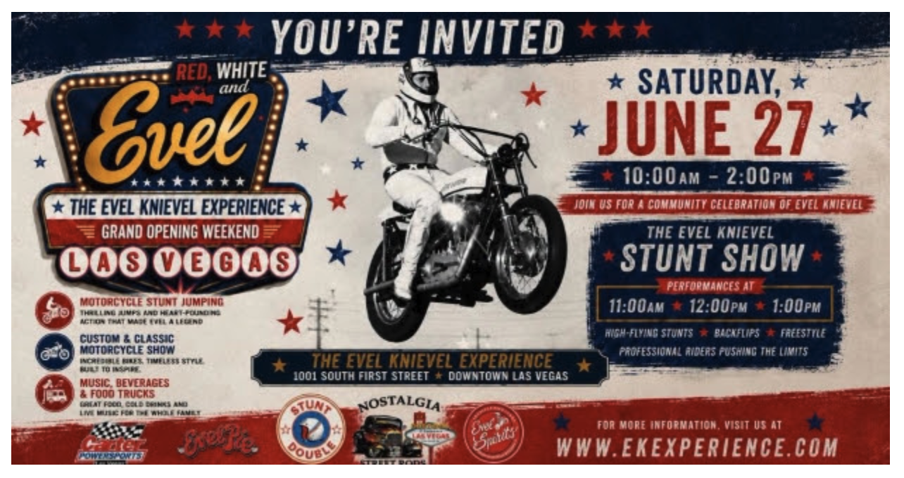 The Evel Knievel Experience Invites Public to Action-Packed Grand